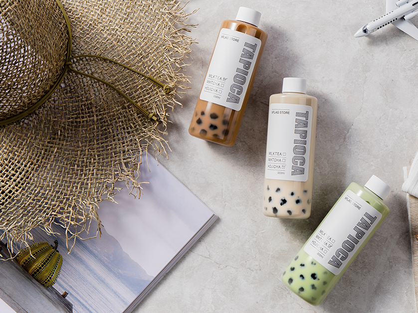 機内で飲める！ドリンクボトルタイプのタピオカミルクティーを空港でゲット