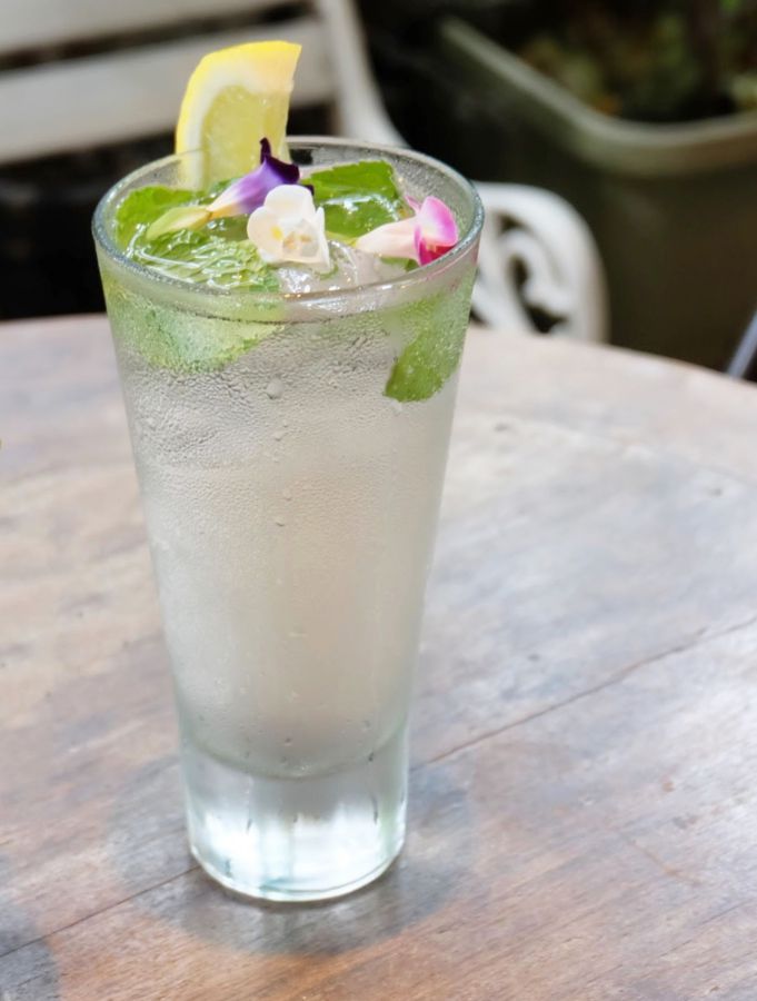 エルダーフラワー&ミントソーダ 680円(税込)