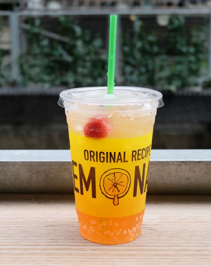 ストロベリーレモネード（ラージサイズのみ）410円(税込)