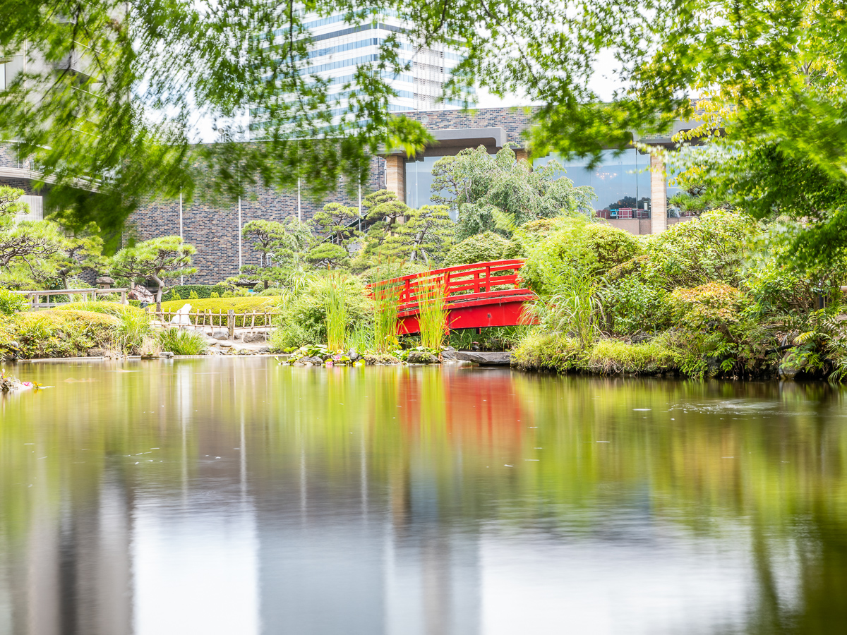 「太鼓橋」は人気のフォトスポット