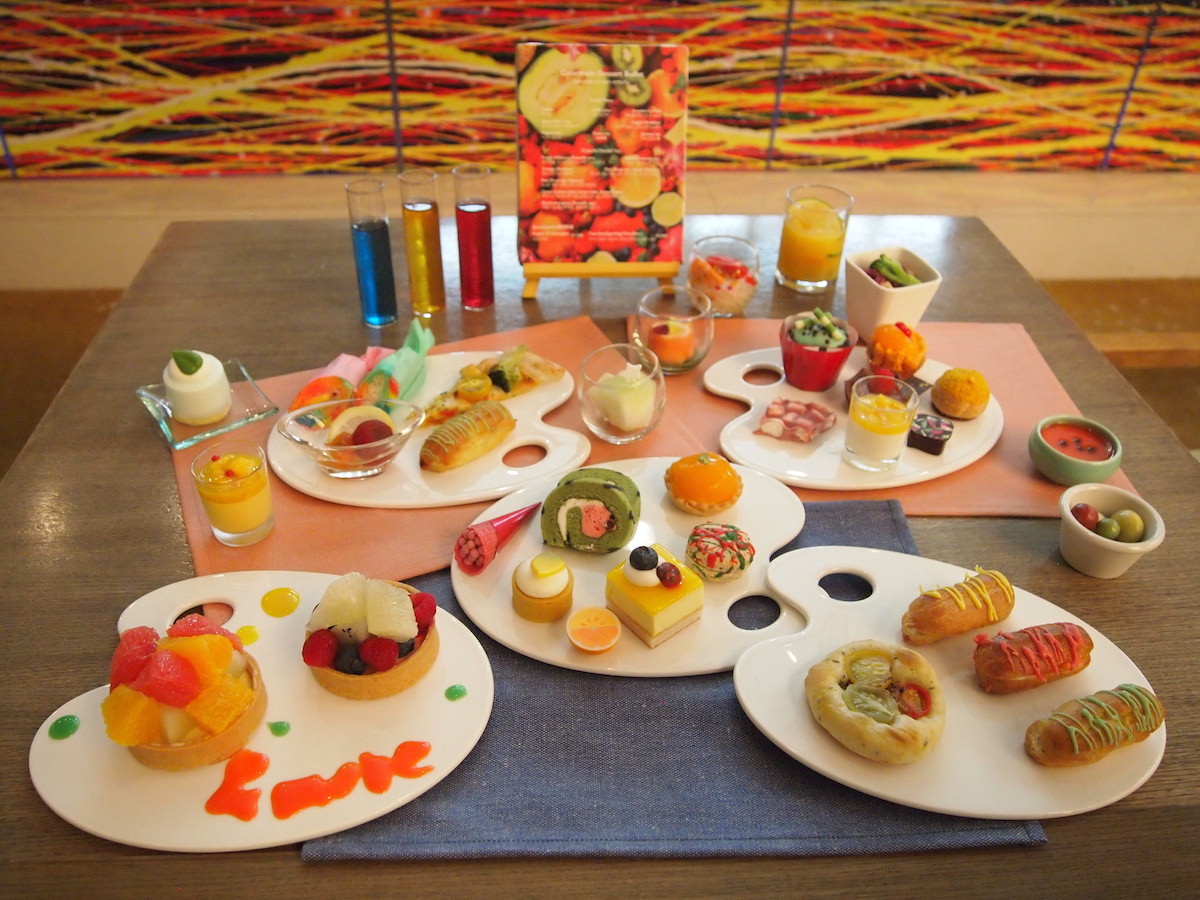【編集部が実食レポ！】カラフル過ぎる！ ANAインターコンチネンタルホテル東京の夏スイーツビュッフェ