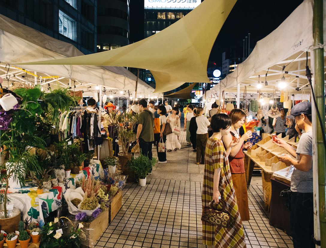前回開催ナイトマーケットの様子