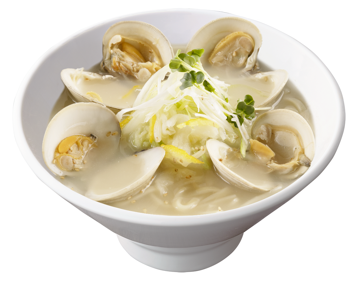 柚子塩大貝湯麺　950円