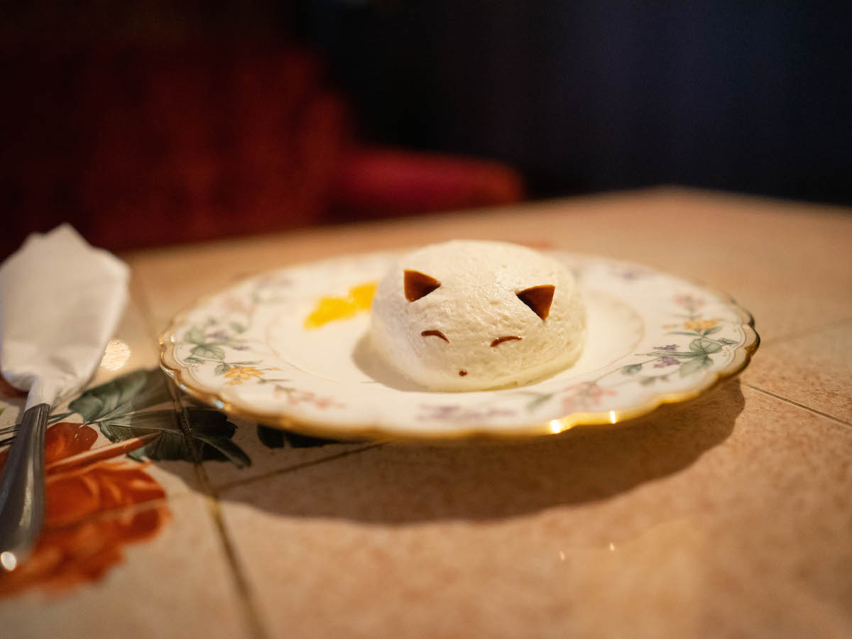 白狐チーズケーキ 700円（ドリンクとセットで50円引き）