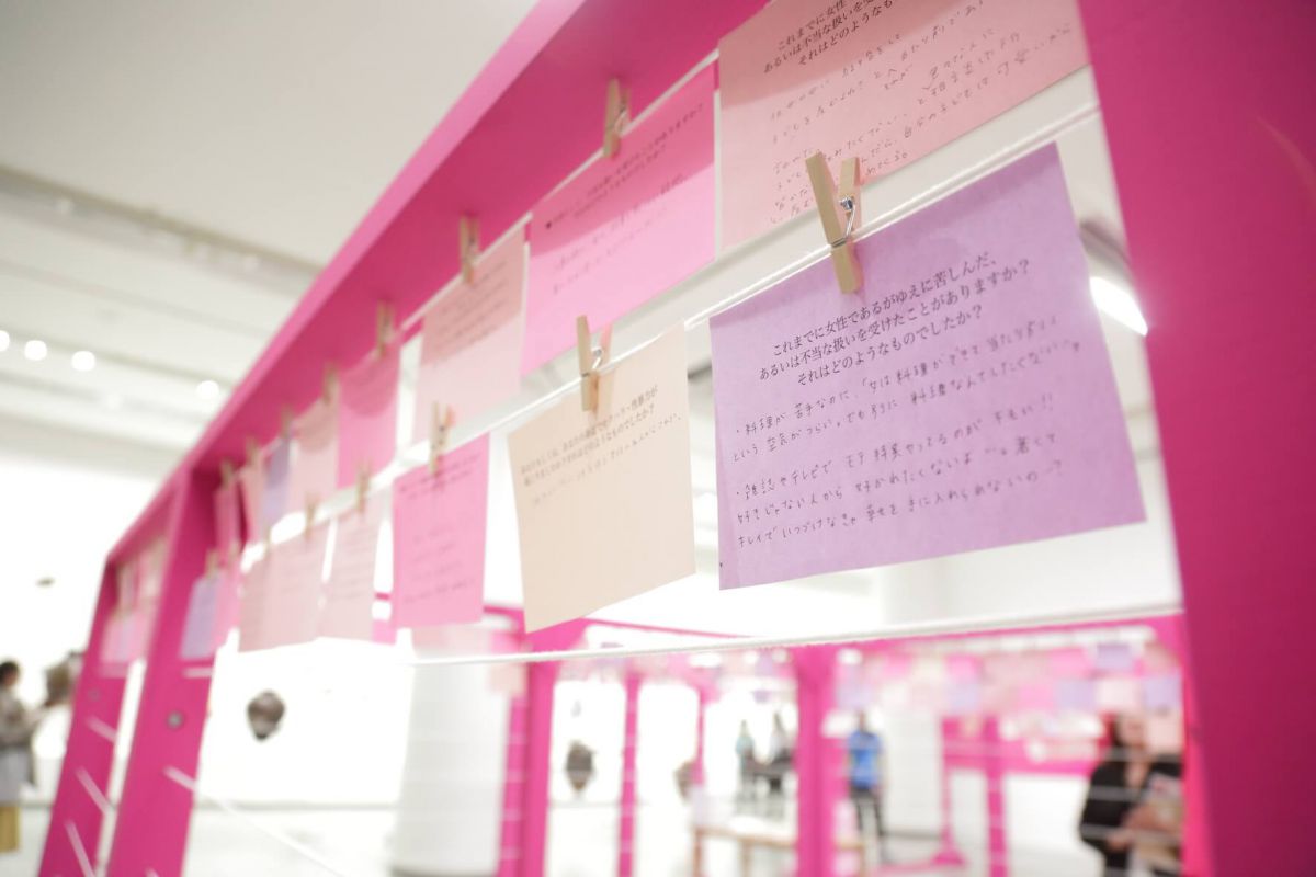 モニカ・メイヤー「The Clothesline」　※展示変更前