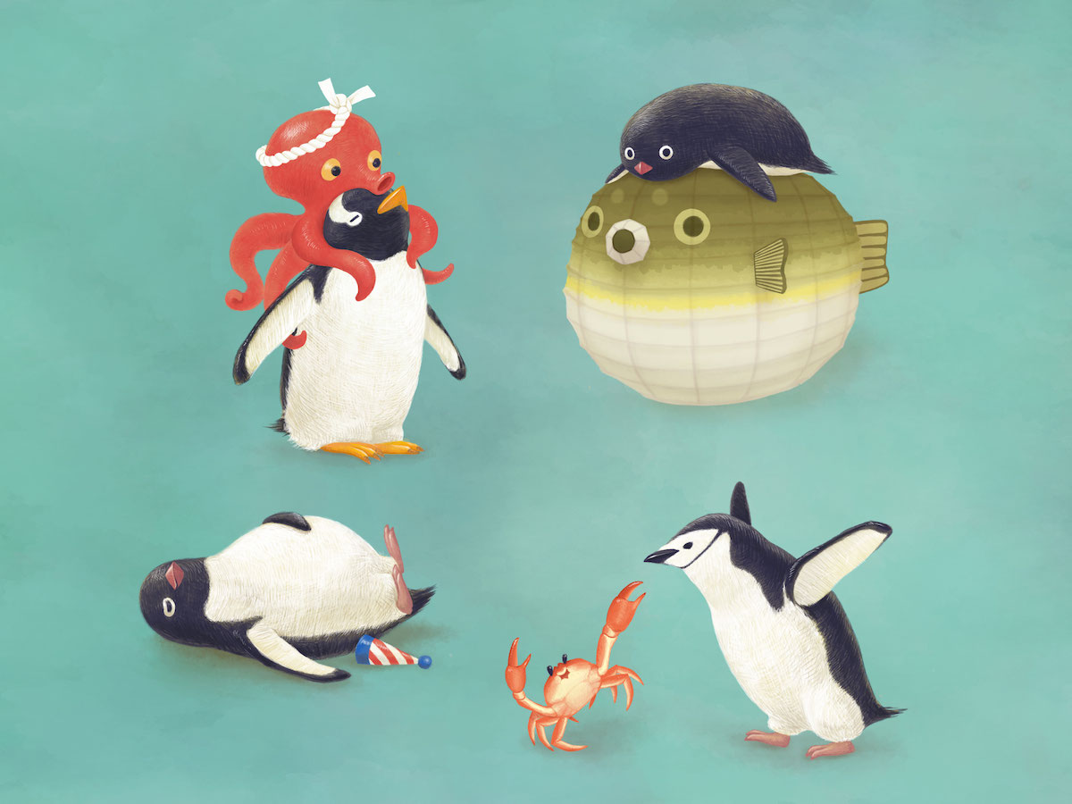 入場無料で癒されちゃおう！“ペンギンだらけ”のアート展、大阪で開催