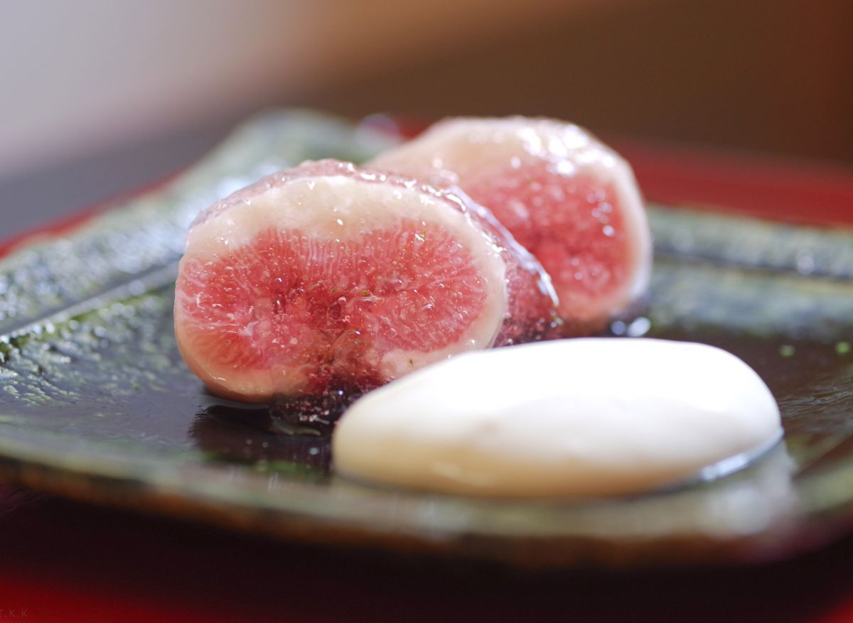 いちじくと豆腐餡  1600円