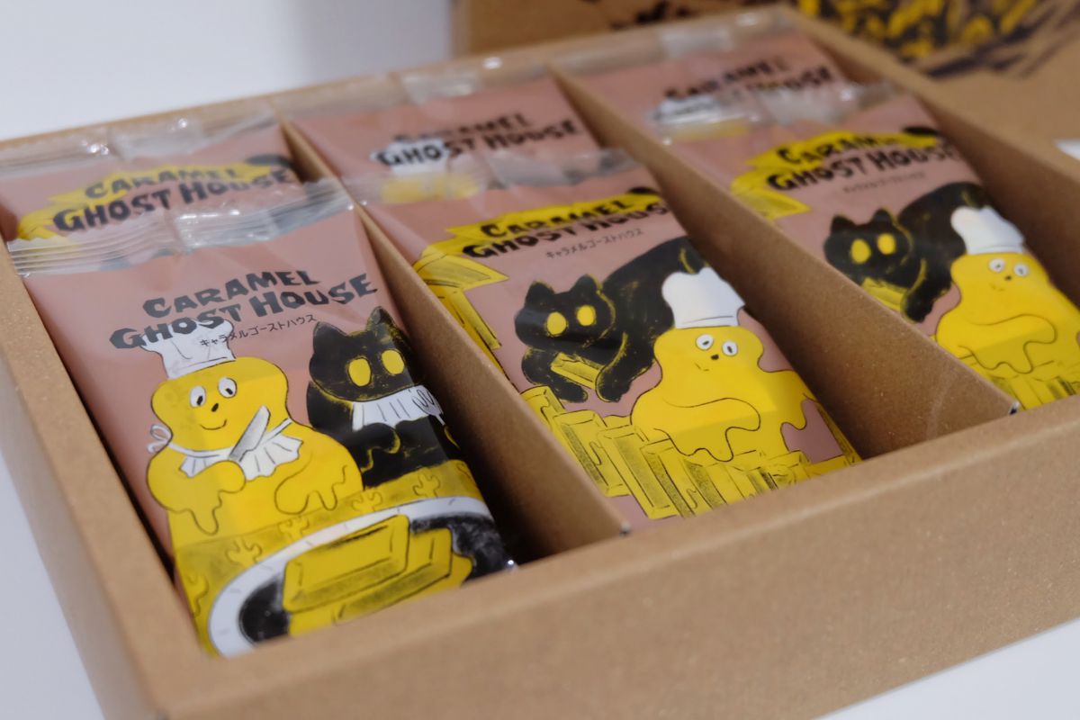 キャラメルフィナンシェ6個入　1296円(税込)