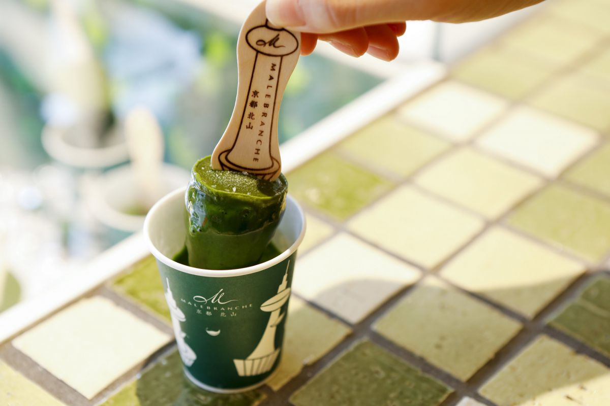 生茶の菓アイスバー250円（京都タワーサンド店限定）