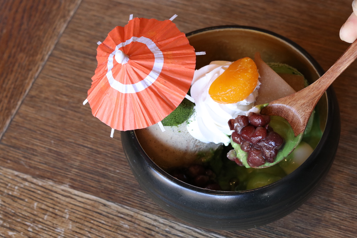 天龍寺パフェ900円