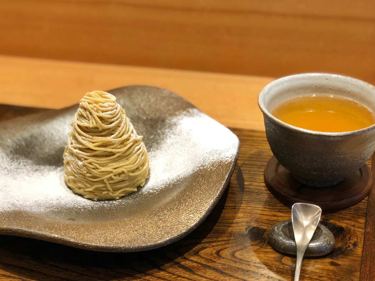 絶対ここにしかない！“お鮨スタイル”に驚く限定90食の極上モンブラン