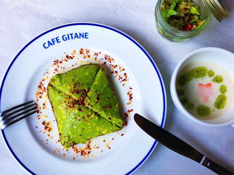 「アボカドトースト ニューヨーカーオリジナル（チリフレークス）セット」1000円