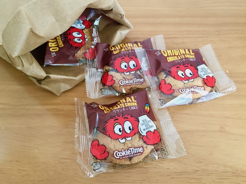 「クッキータイム クランチー塩キャラメル」（税別120円）※取り扱いのない店舗や、予告なしに販売を終了する場合もあります。