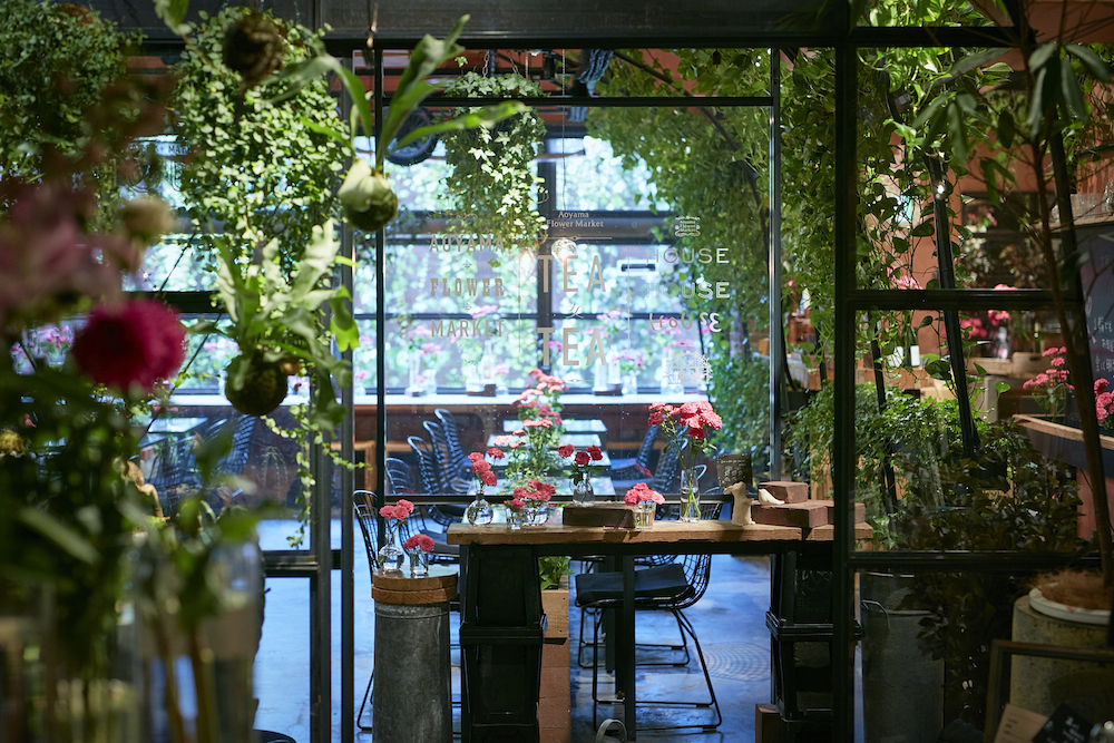 南青山本店の内観。南青山本店は、東京メトロ・表参道駅から徒歩およそ1分でアクセスできる