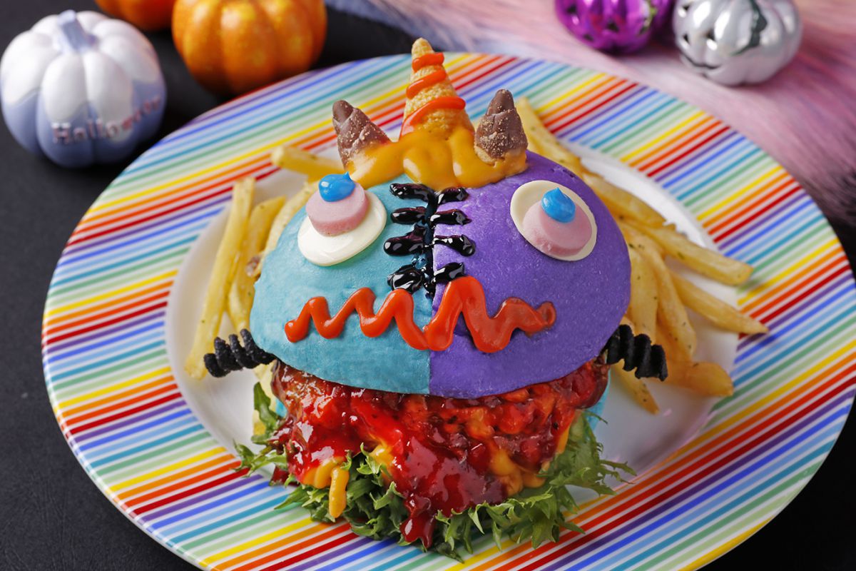 「カラフルポップバーガー　フランケンシュタイン」1580円（税抜）