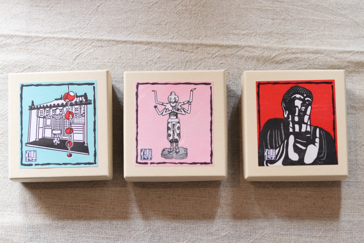 奈良の名所がモチーフ