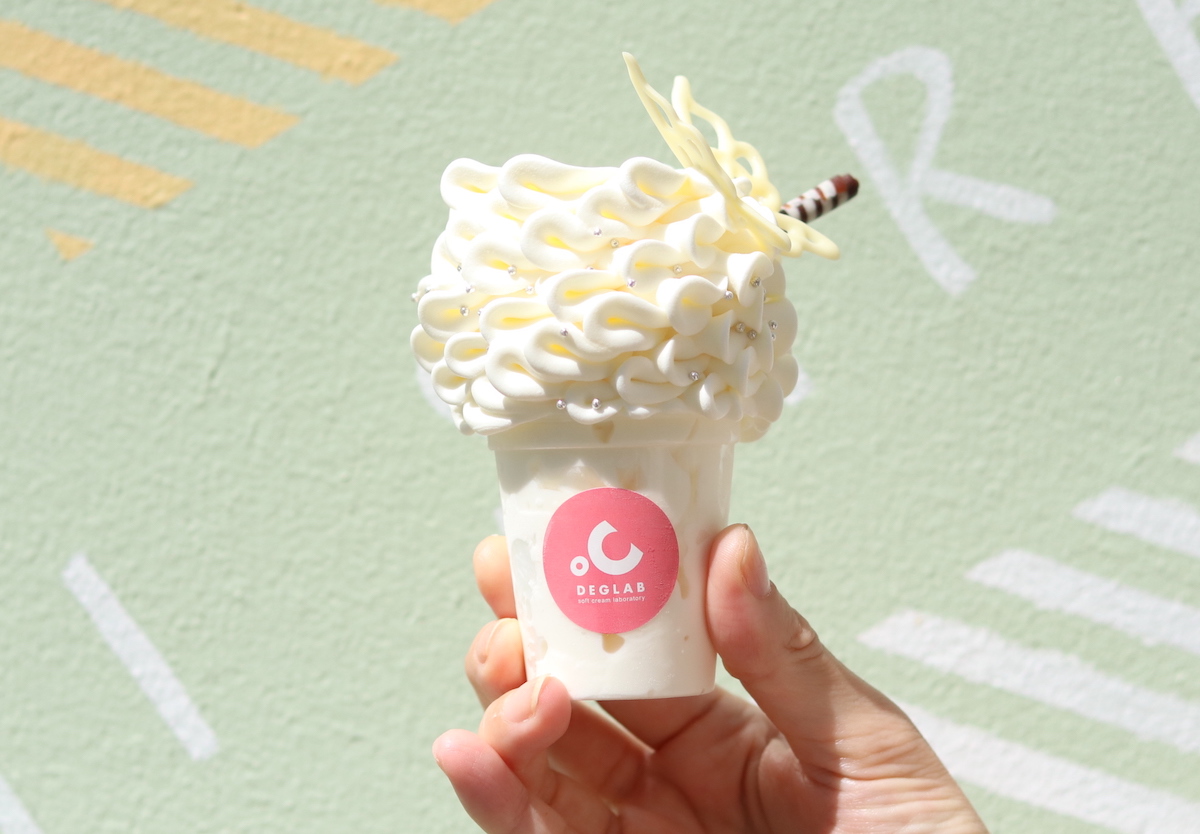 エアリーソフトクリーム 北海道ミルク500円