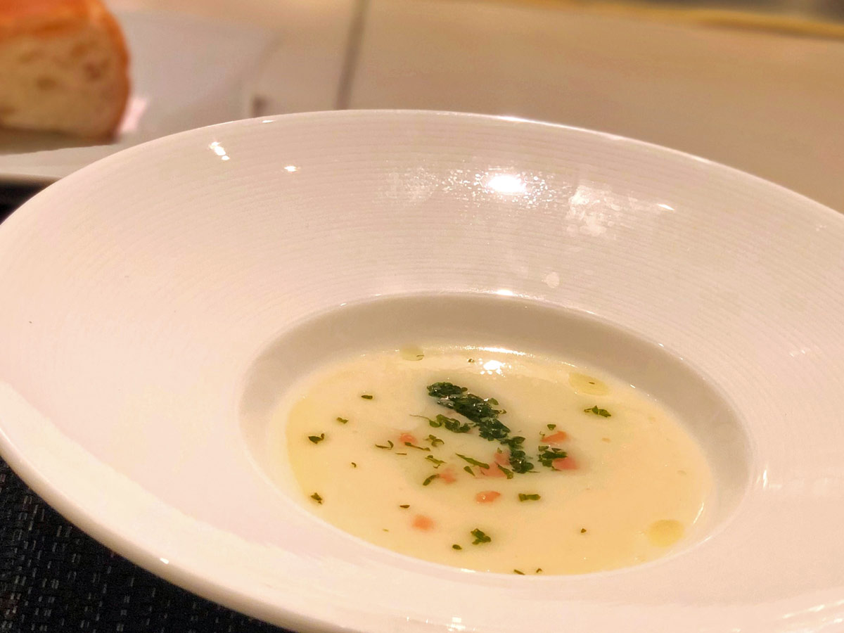 百合根のポタージュスープ