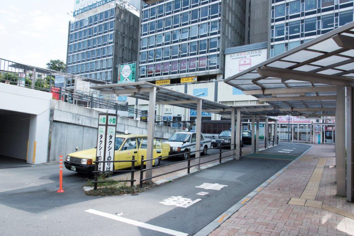 JR熱海駅 タクシーロータリー
