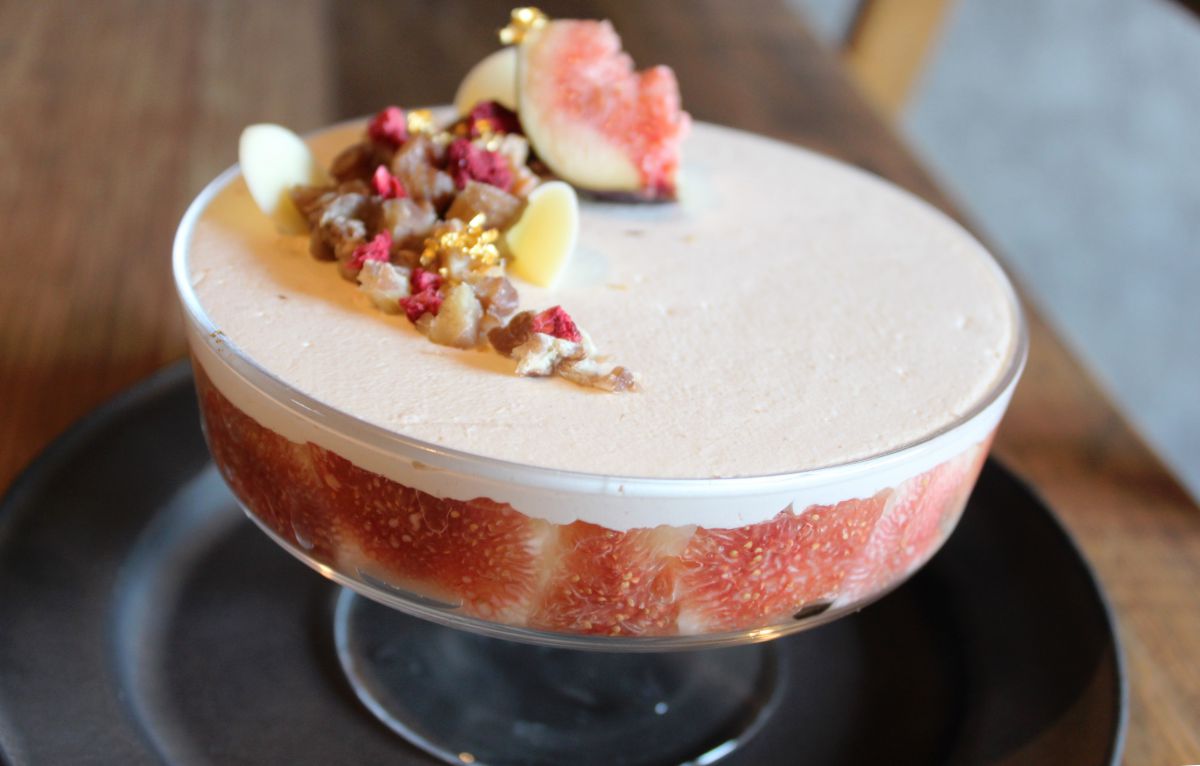 いちじくとロイヤルミルクティのモンブランパルフェ2340円