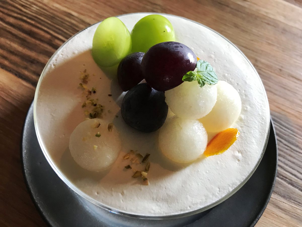 和梨とシャインマスカットのパルフェ2240円