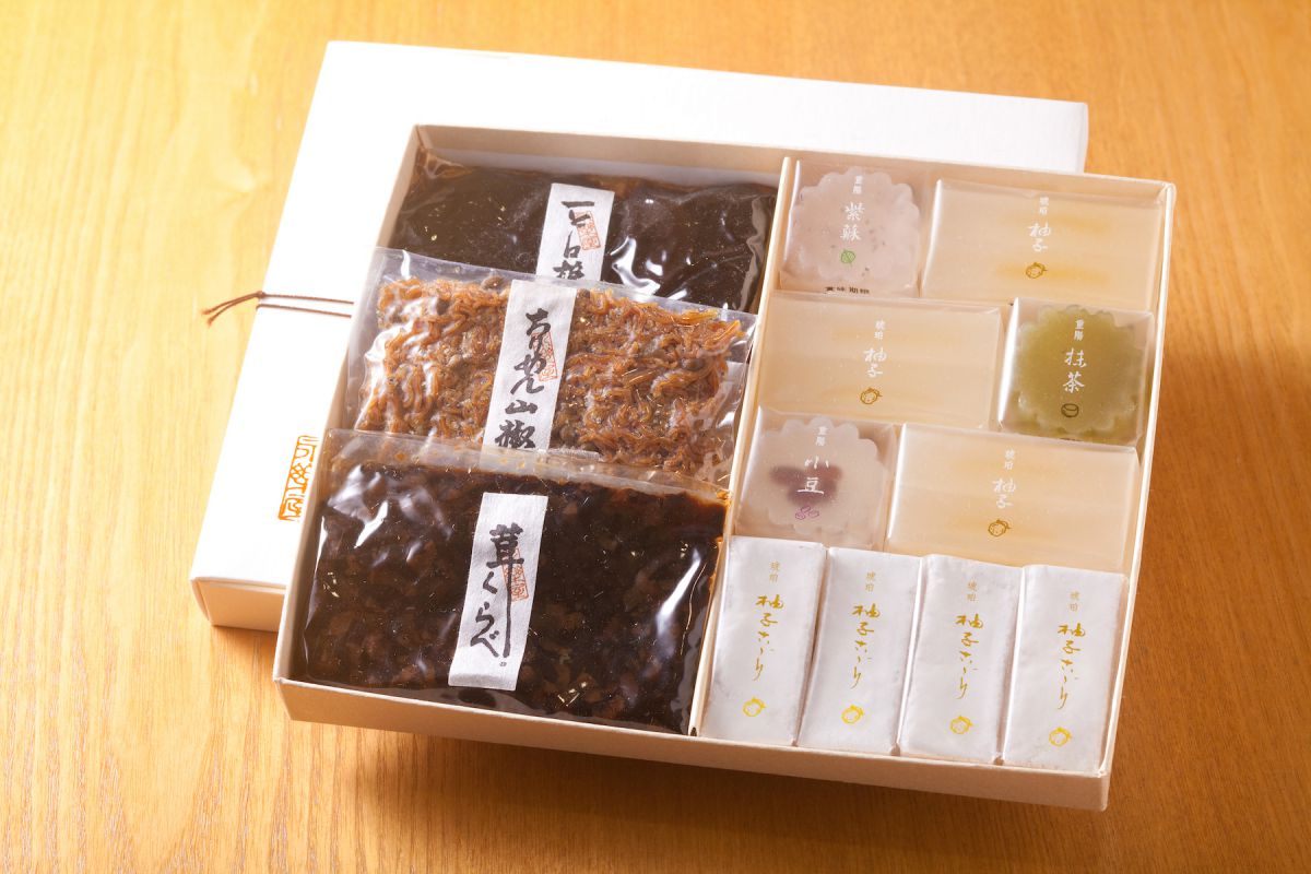 和 なごみ2160円〜（写真は2160円の詰め合わせ）