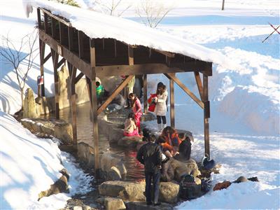 しらかば平足湯(冬)  行った 