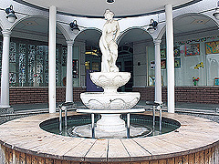 無料で下呂の湯に浸かれるビーナスの足湯