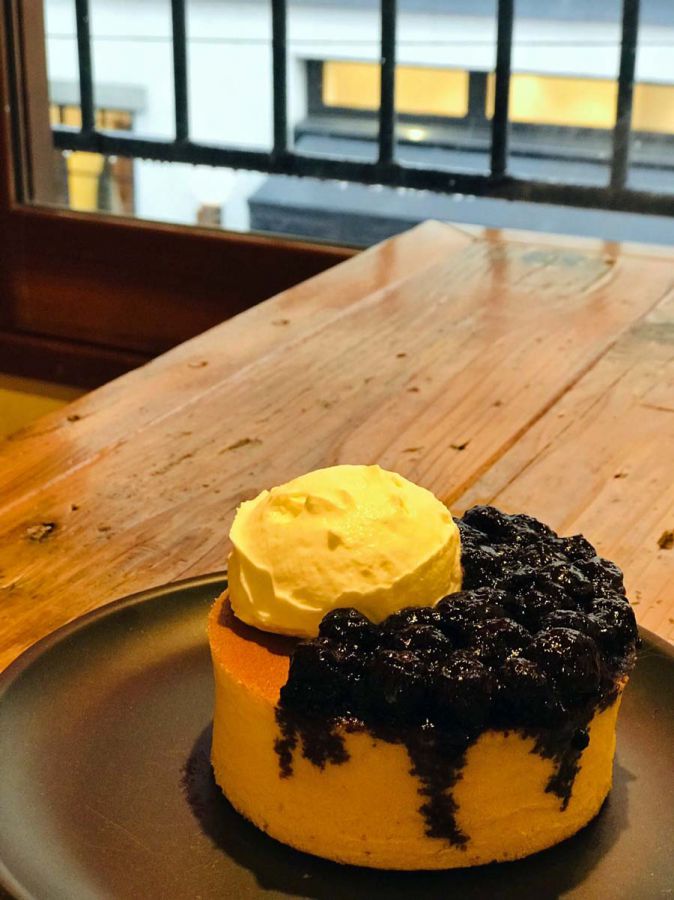 ブルーベリー＆ホイップ／雪ノ下銀座