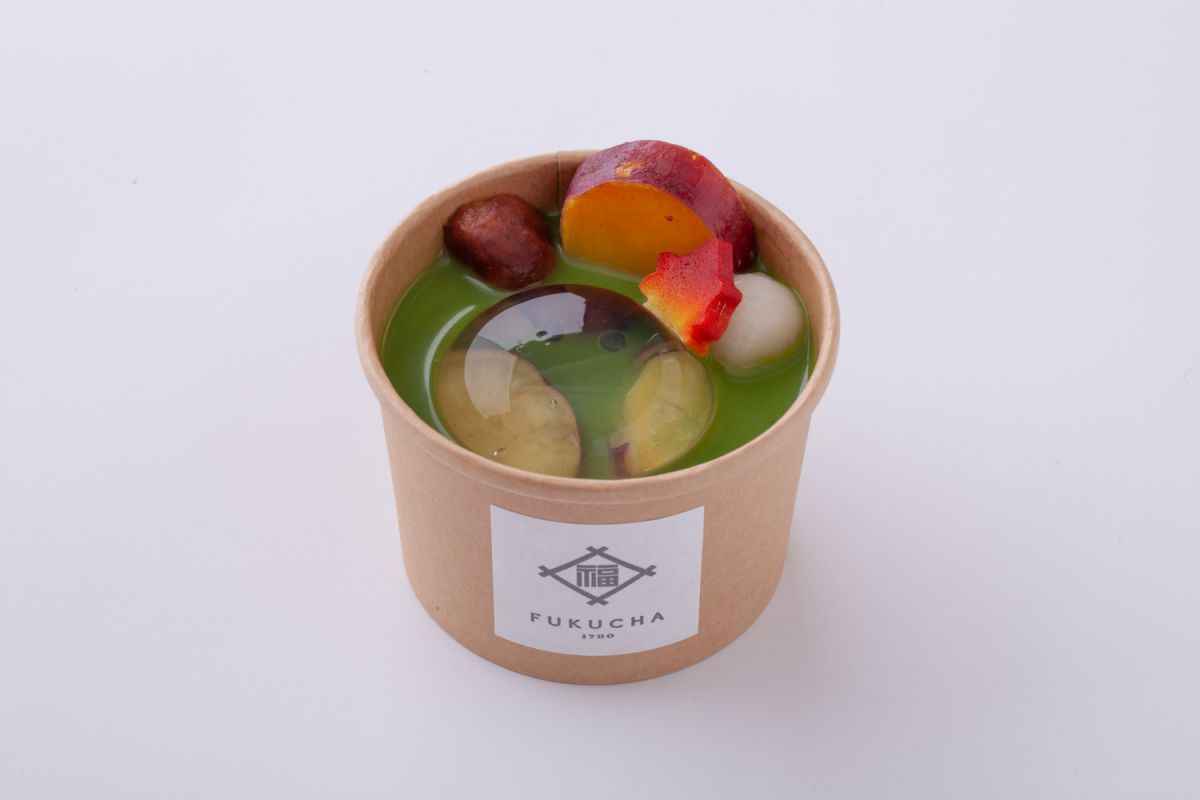 FUKUCHA特製　抹茶の糀（こうじ）甘酒しるこ　700円