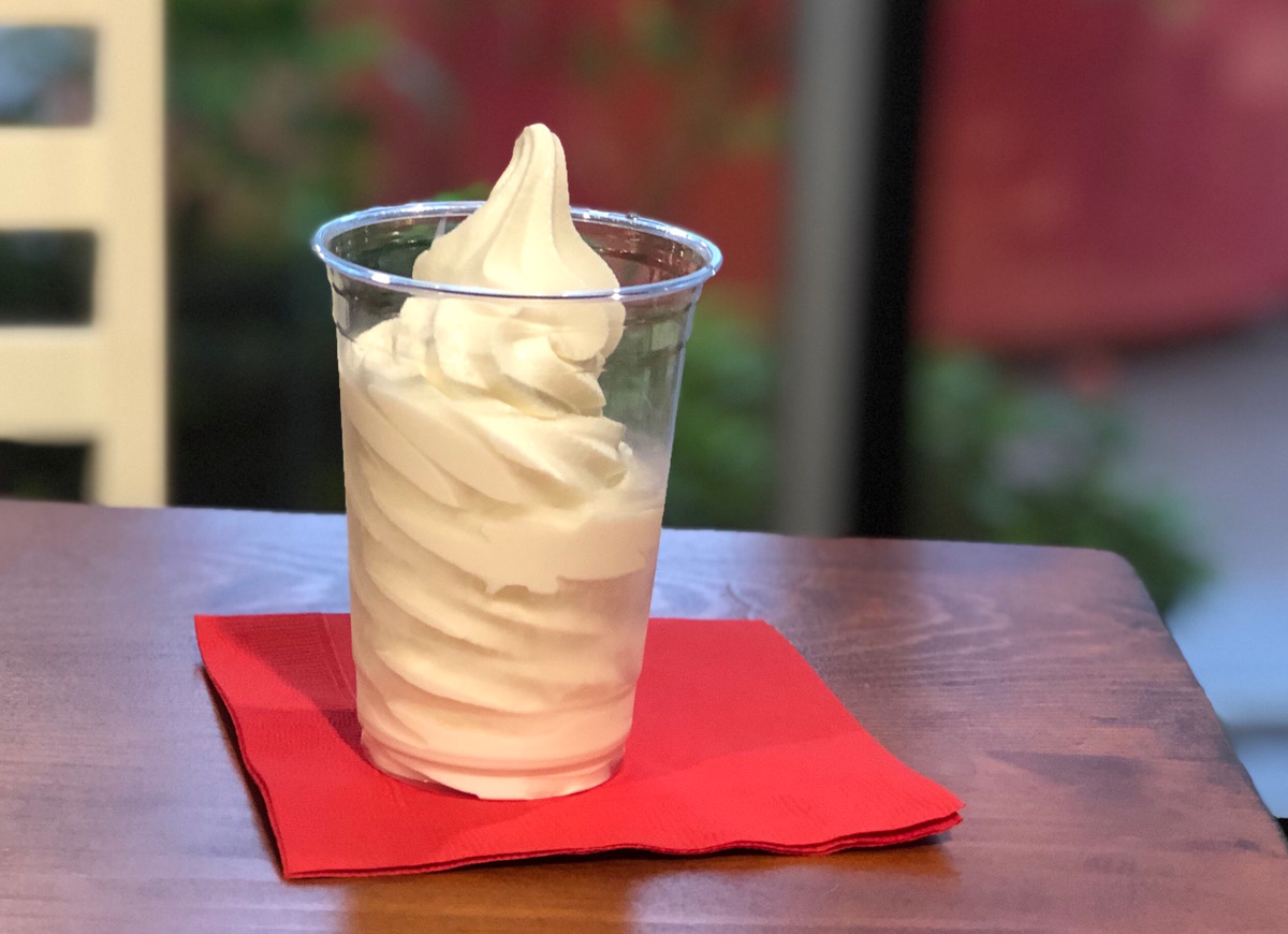 大手町牧場ソフトクリーム 300円（税込）