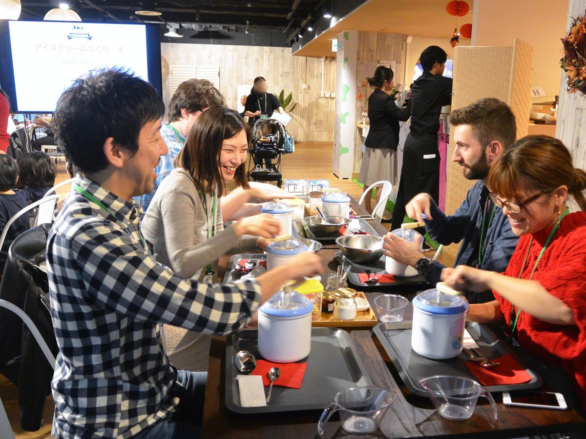 アイス作り体験　1000円（税込）
