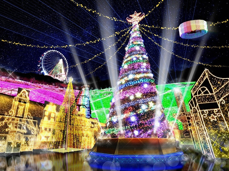 大迫力！“光×音楽×炎×ドローン”の関東最大級イルミネーションイベント「さがみ湖イルミリオン」開催