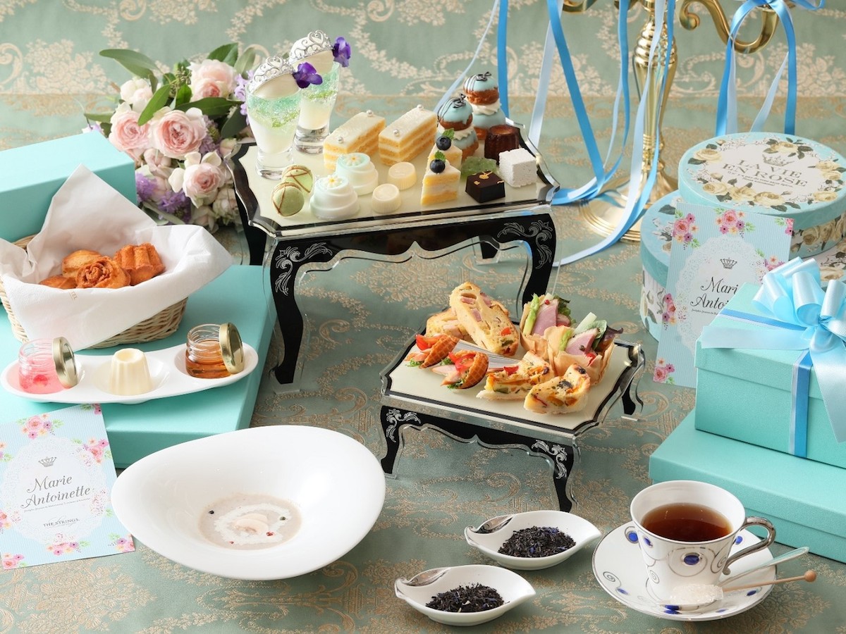 ラグジュアリーな空間で“マリーアントワネット”の休日気分が体験できちゃうアフタヌーンティー