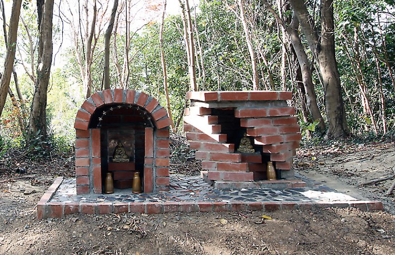 『ふたごほこら 過去と未来』制作：作者：椙山女学園大学・村上研究室、名古屋商科大学・納村研究室