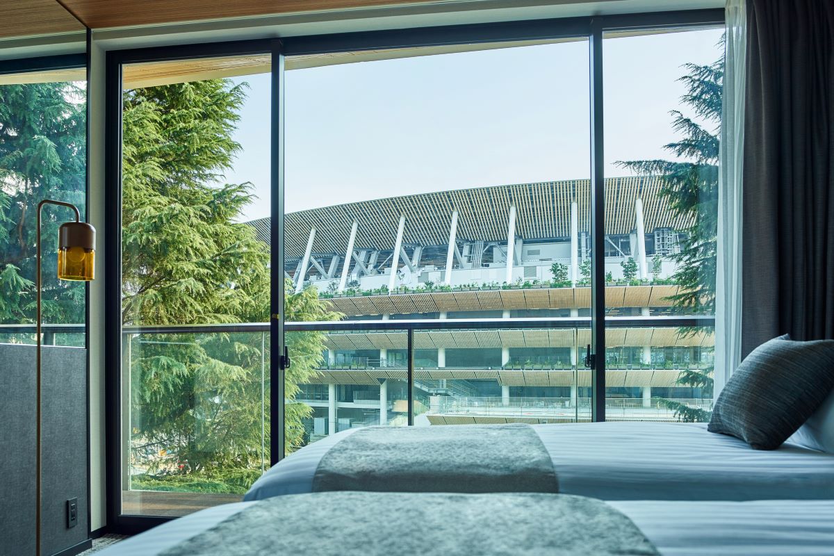 国立競技場が目の前！緑に囲まれた都会のオアシス的ホテルがオープン