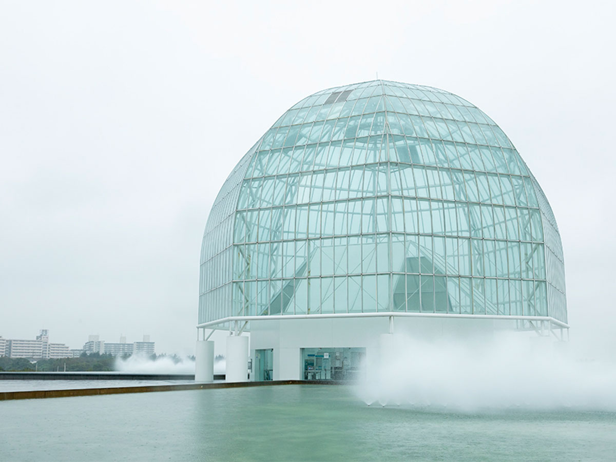 葛西臨海水族園のガラスドーム