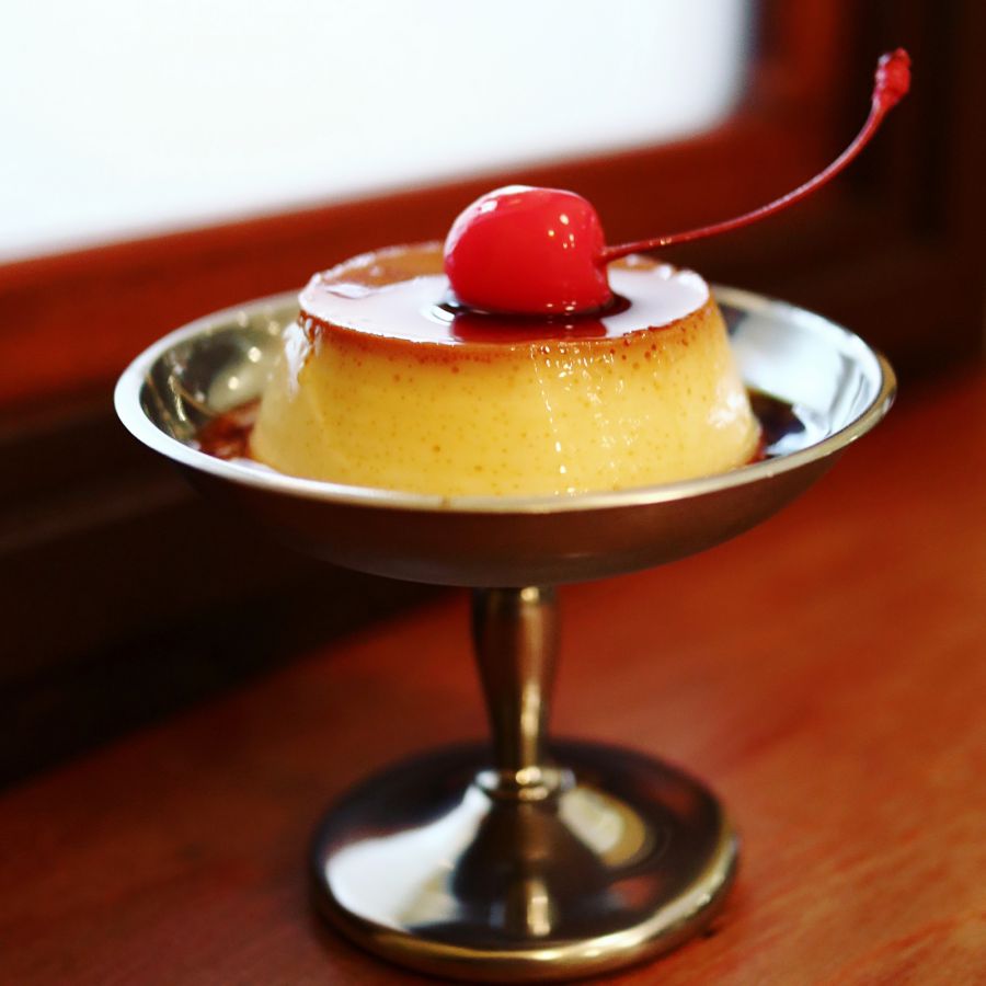 黒猫亭プリン 450円