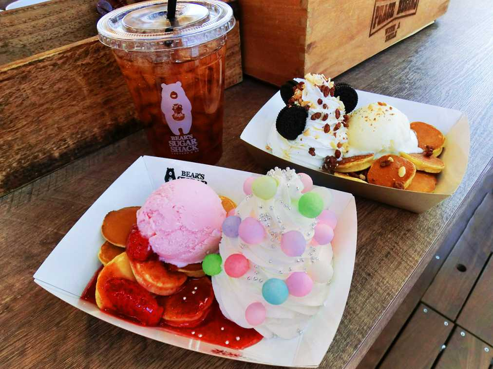 ミニパンケーキ Mサイズ 480円