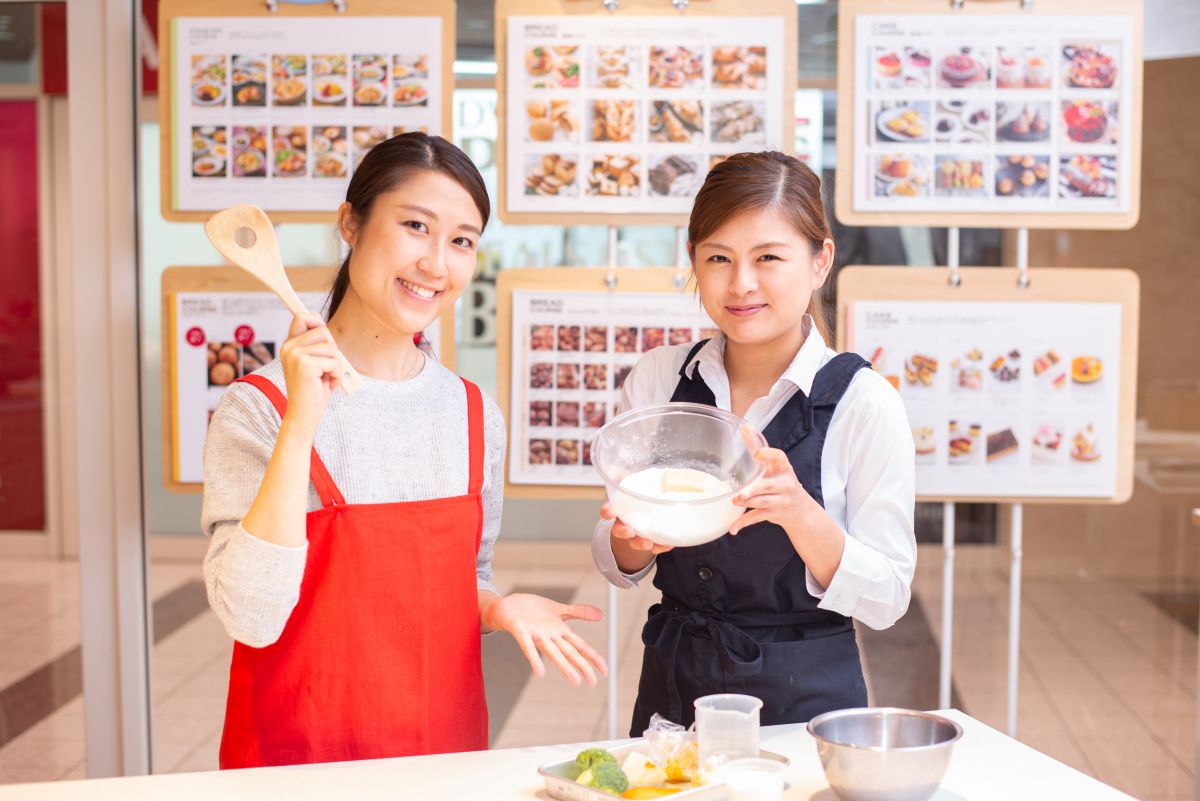 写真右から寺田有季先生、みさりー