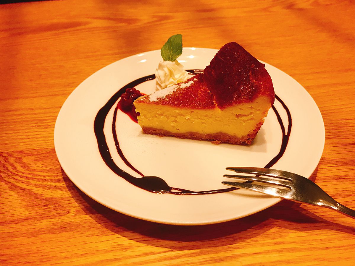 ベイクドチーズケーキ　486円