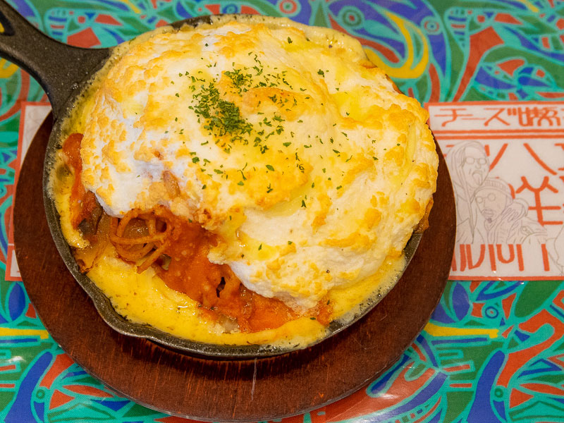 インスタ映えするナポリタンも珍しい！