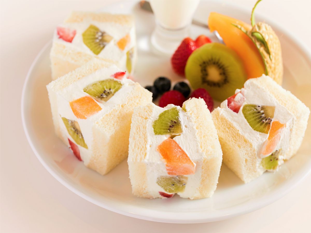 季節のフルーツサンド 1188円