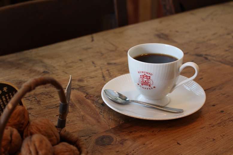 クルミド珈琲 650円（二杯目以降300円）