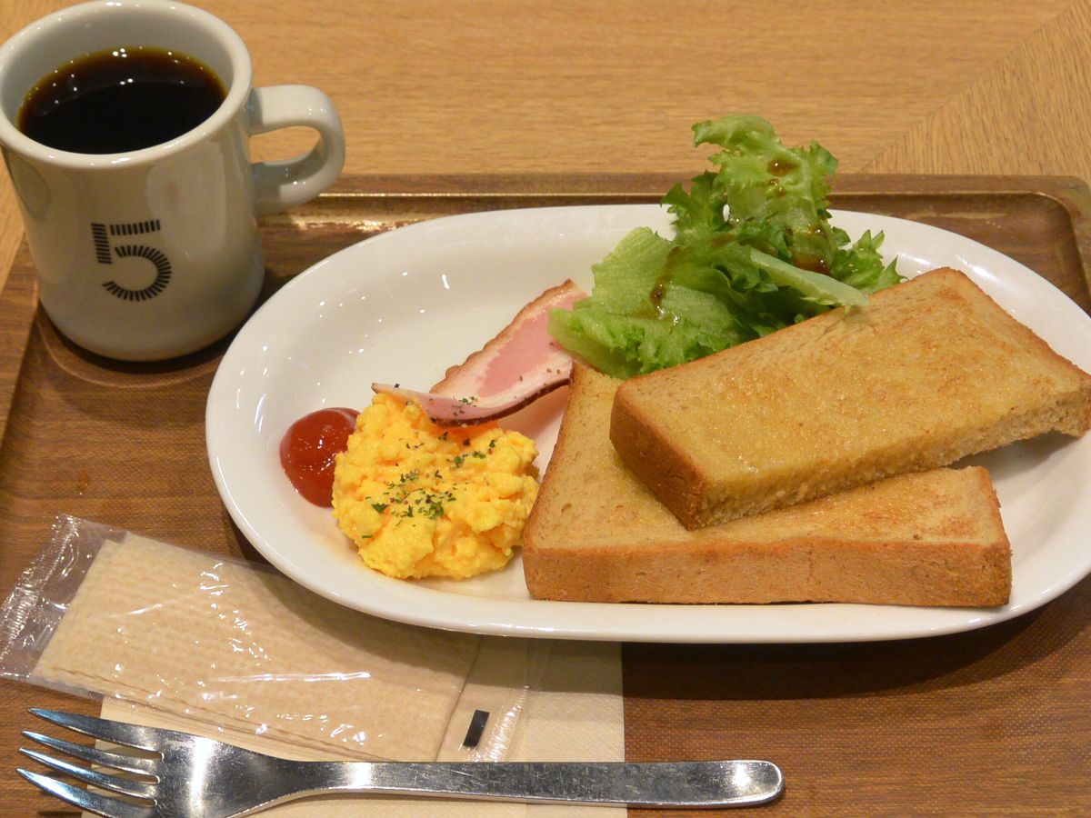 「ブラウントーストセット」500円（税込）