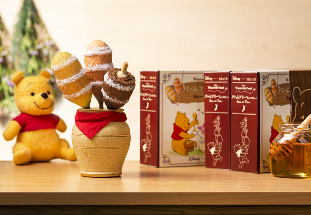 くまのプーさん バームツリー「見ぃつけたっ」3本入896円、6本入1792円／© Disney. Based on the Winnie the Pooh works by A.A. Milne and E.H. Shepard.