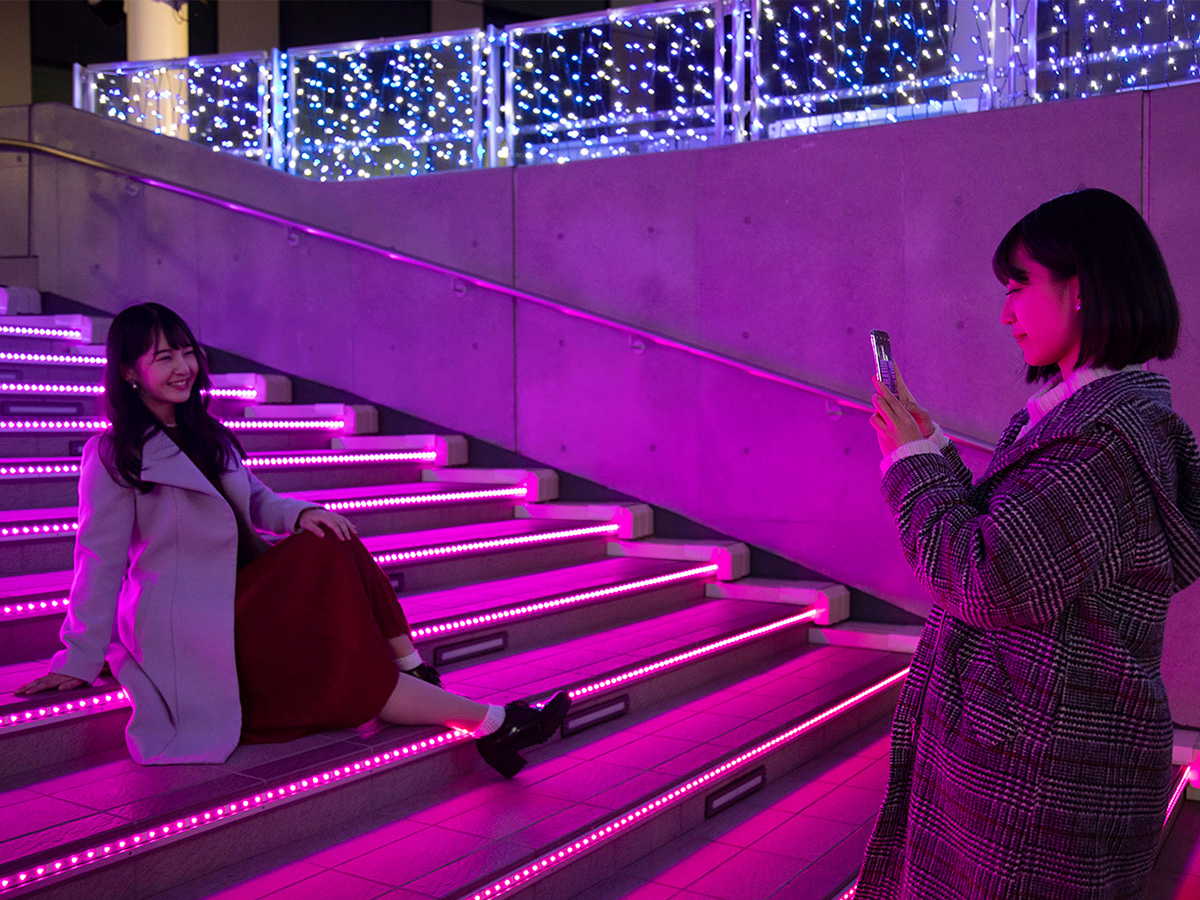 お台場「フェスティバル広場大階段」