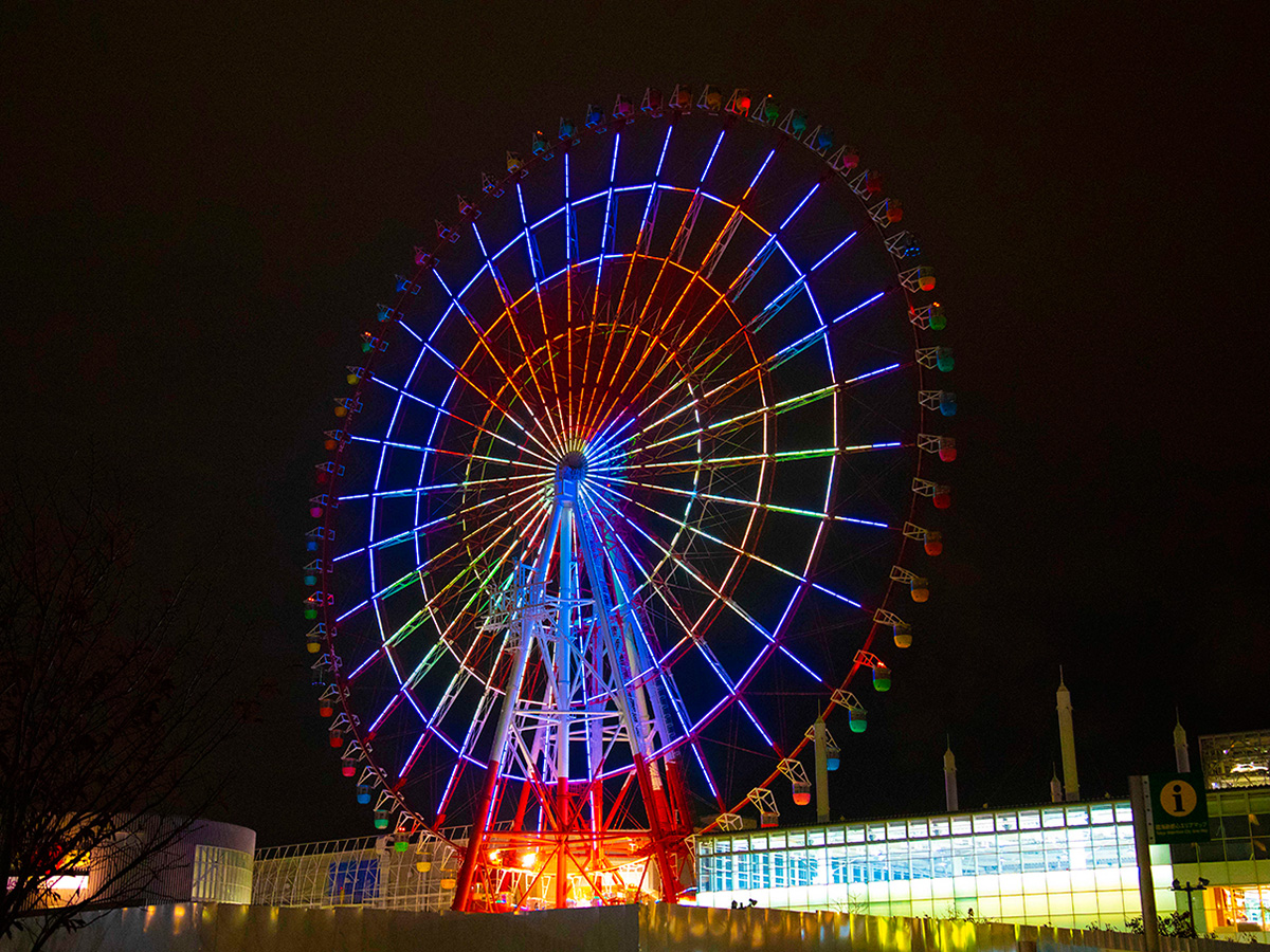 お台場「パレットタウン大観覧車」