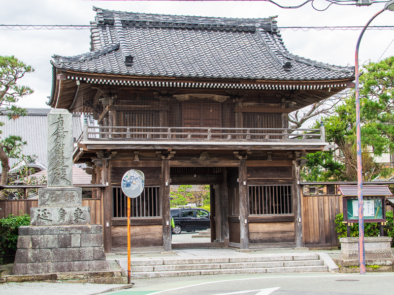 江戸時代の山門(仁王門)