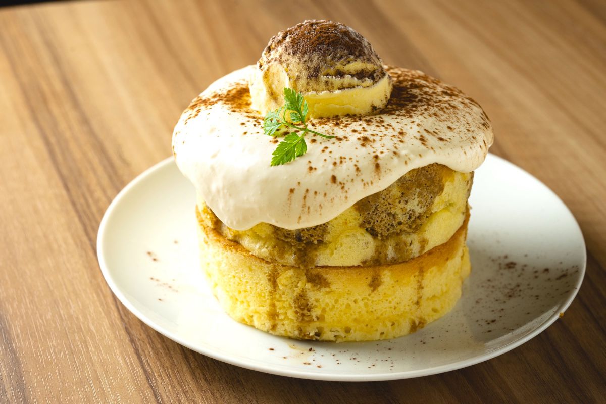 「ティラミスホットケーキ」(税別980円)/フライング・スコッツマン